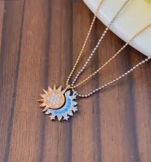Güneş ve Ay Manyetik Kolye